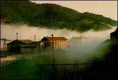 A paisagem de Paranapiacaba: parecida com o fog londrino